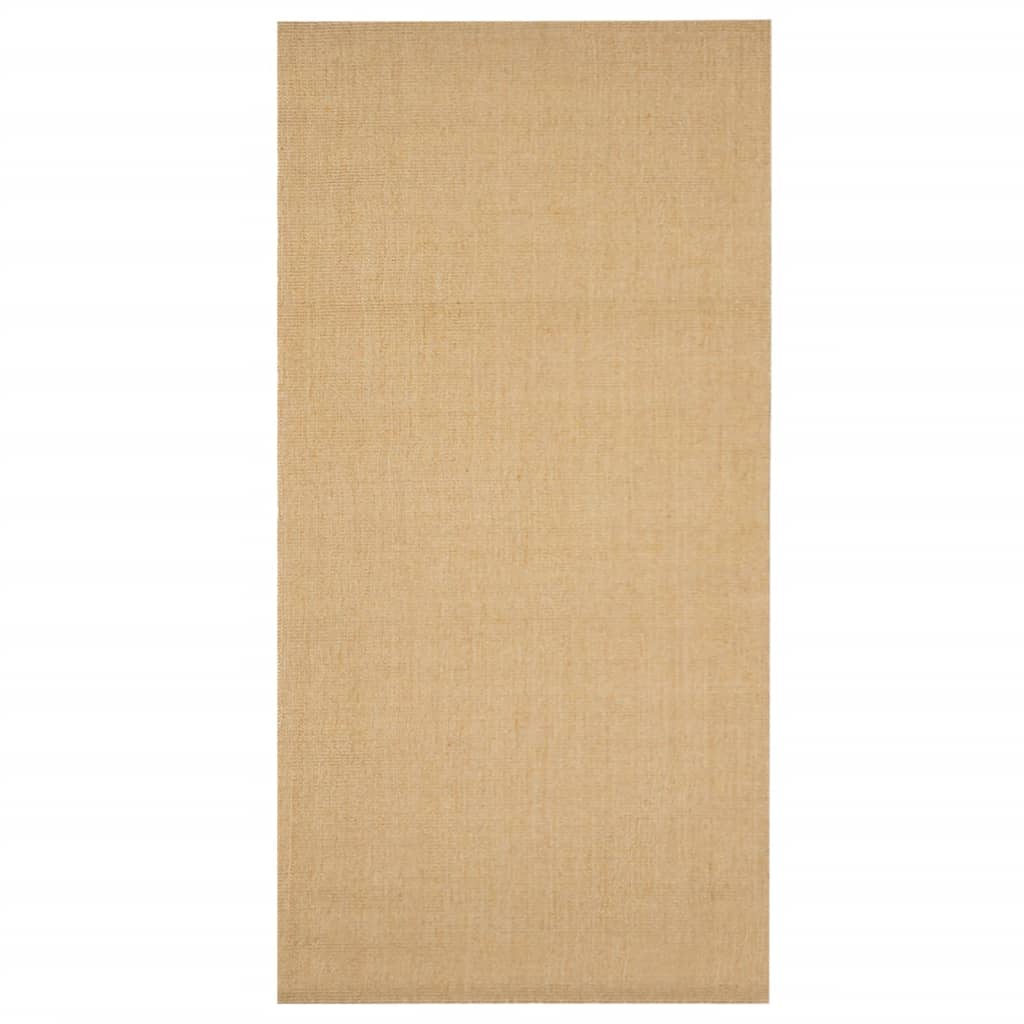 vidaXL Dywanik, naturalny sizal, 100x200 cm