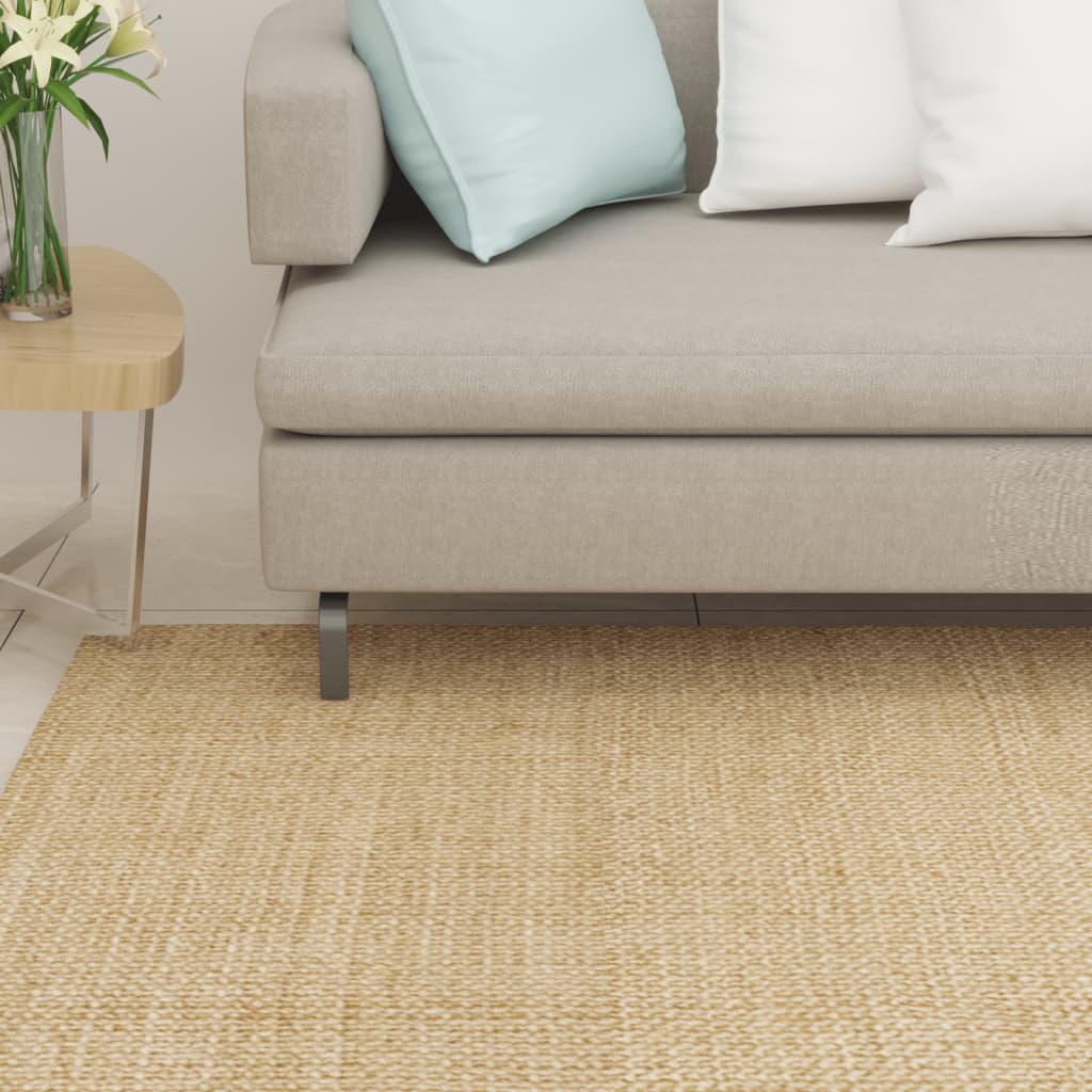 vidaXL Dywanik, naturalny sizal, 100x250 cm