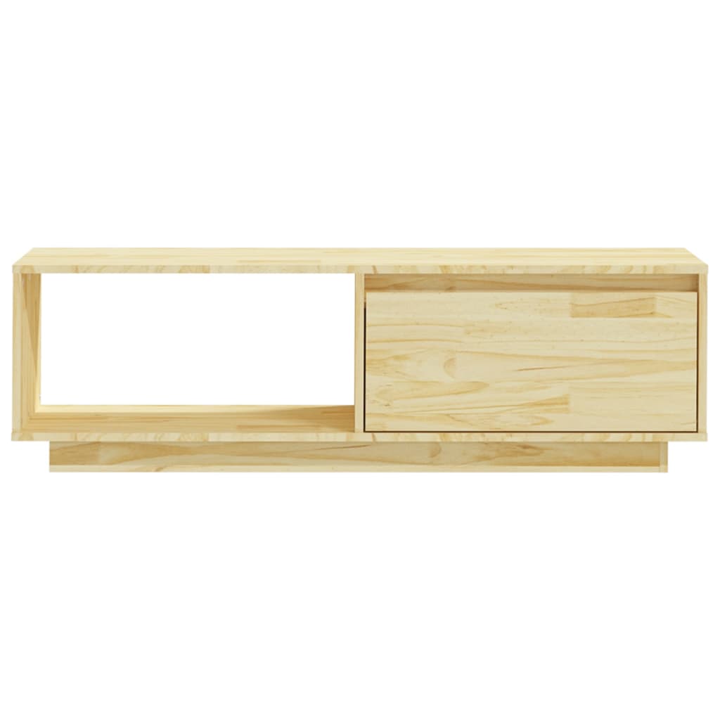 vidaXL Szafka pod telewizor, 110x30x33,5 cm, lite drewno sosnowe