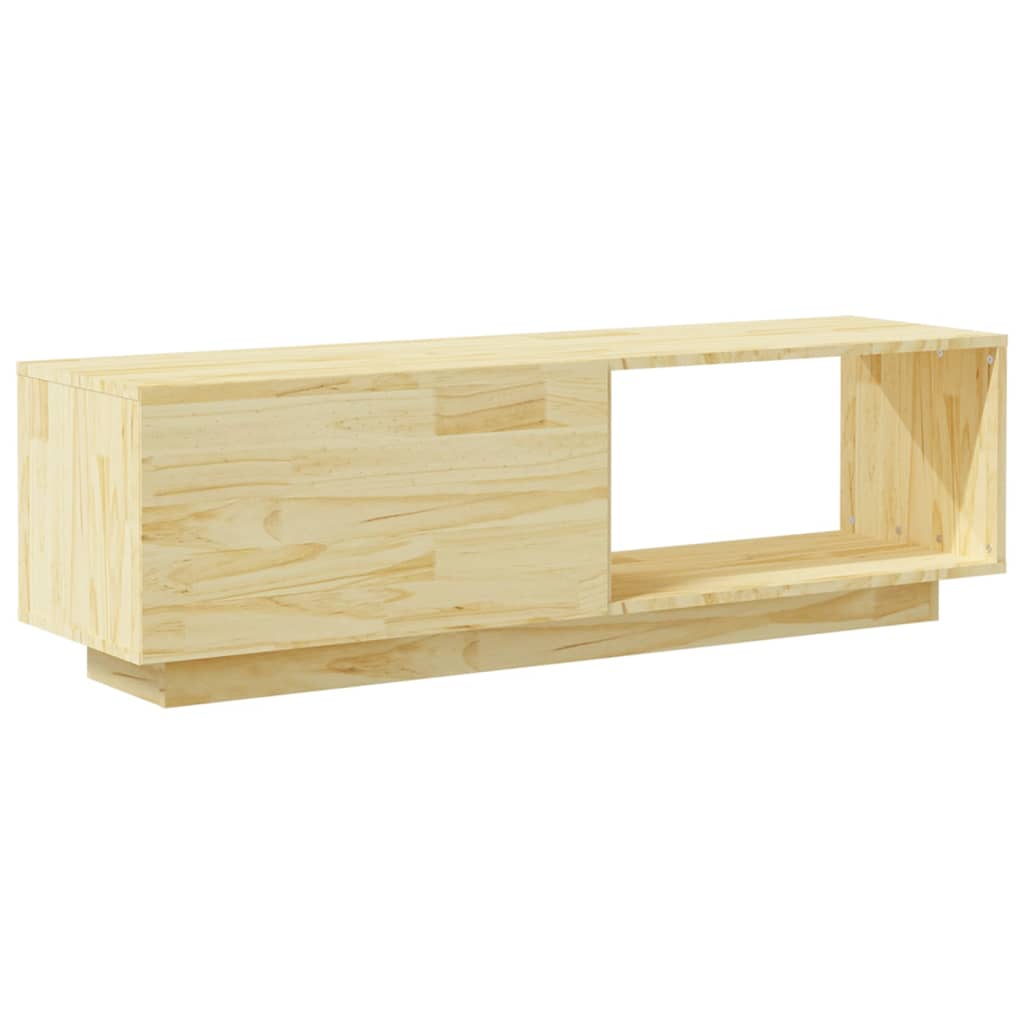 vidaXL Szafka pod telewizor, 110x30x33,5 cm, lite drewno sosnowe