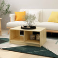 vidaXL Stolik kawowy, 75x50x33,5 cm, lite drewno sosnowe