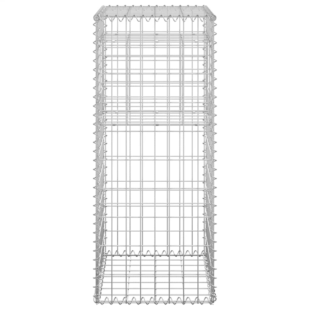 vidaXL Słupek gabionowy, 40x40x100 cm, żelazo