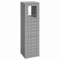 vidaXL Słupek gabionowy, 50x50x180 cm, żelazo