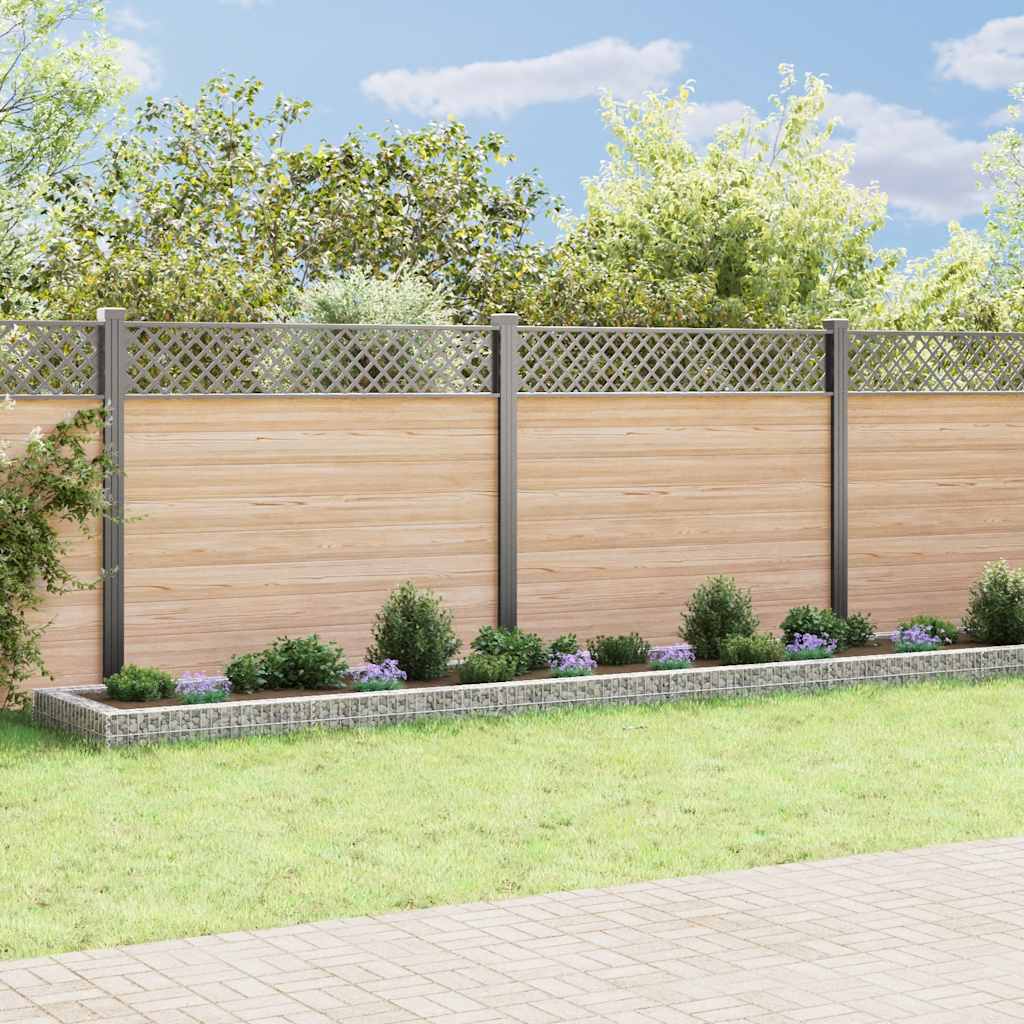 vidaXL Podwyższona donica gabionowa, galwanizowana stal, 800x100x20 cm