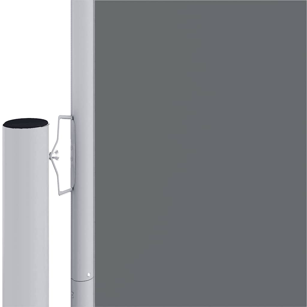 vidaXL Zwijana markiza boczna, antracytowa, 220 x 1200 cm