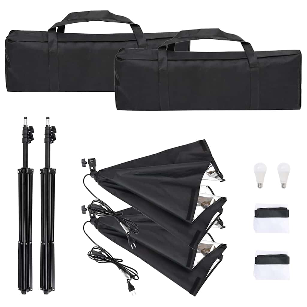 vidaXL Profesjonalne lampy studyjne, 2 szt., 40x60 cm