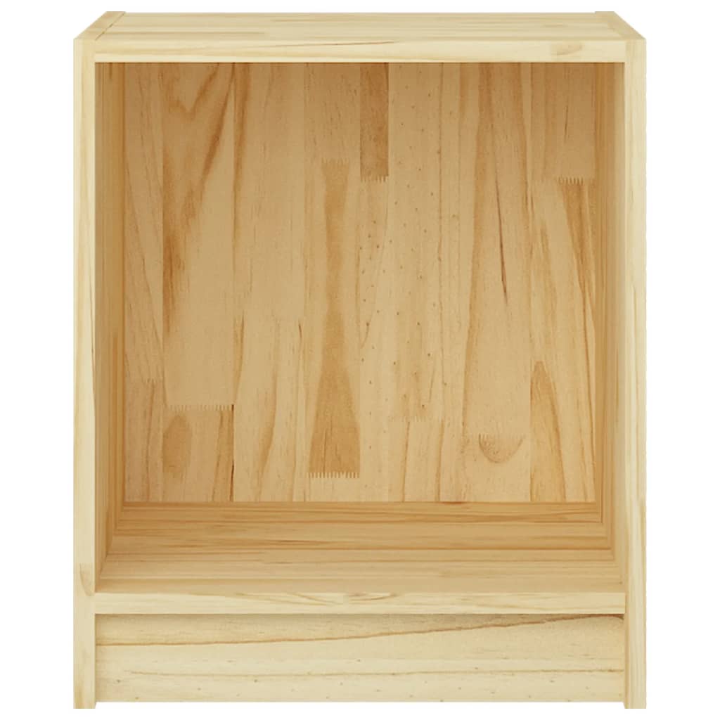 vidaXL Szafka nocna, 35,5x33,5x41,5 cm, lite drewno sosnowe