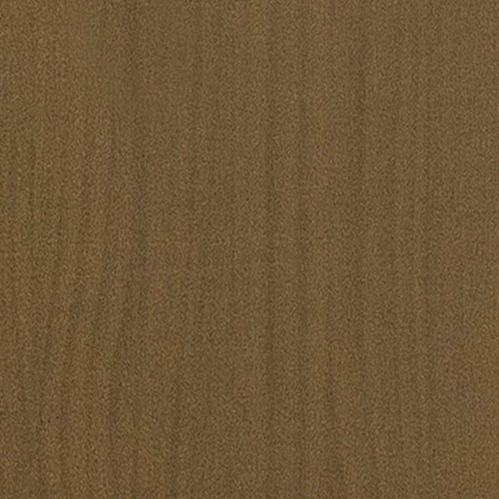 vidaXL Szafki nocne, 2 szt., miodowe, 35,5x33,5x41,5, drewno sosnowe