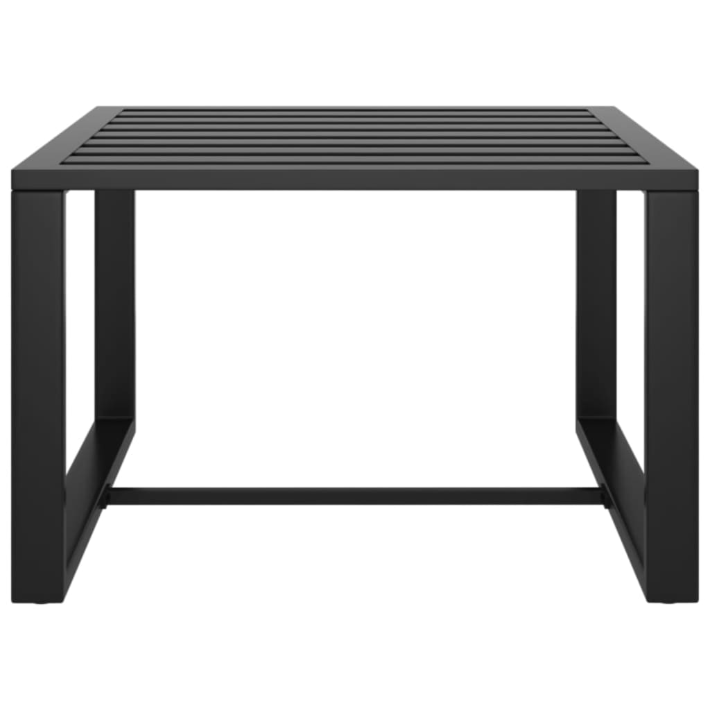 vidaXL 3-cz. zestaw wypoczynkowy z poduszkami, aluminium, antracytowy