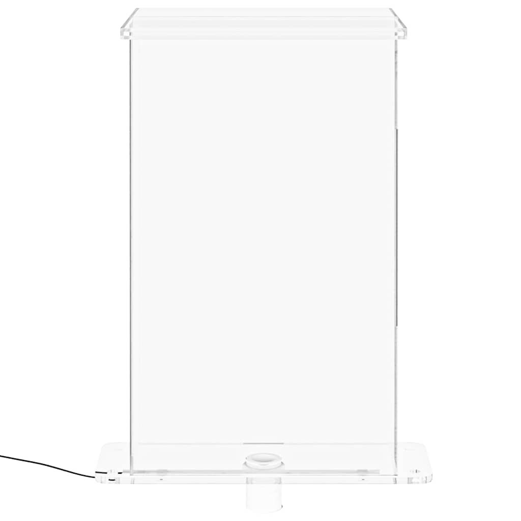 vidaXL Fontanna ogrodowa z oświetleniem RGB LED, akrylowa, 51 cm