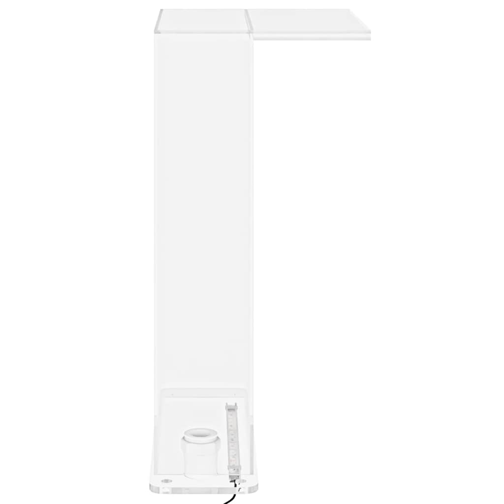vidaXL Fontanna ogrodowa z oświetleniem RGB LED, akrylowa, 51 cm