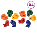 vidaXL Kamienie wspinaczkowe, 40 szt., PE, kolorowe