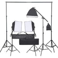 vidaXL Fotograficzny zestaw studyjny z lampami