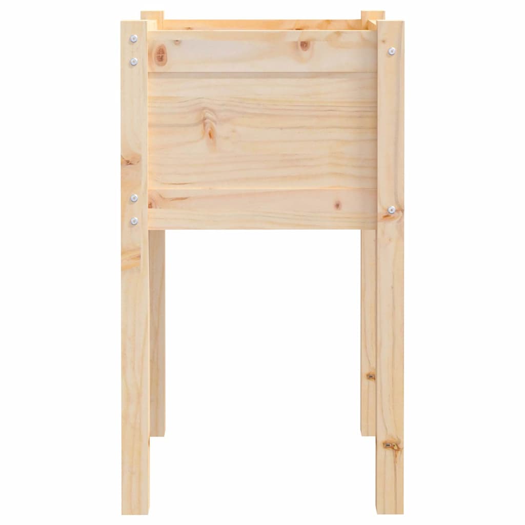 vidaXL Donice ogrodowe, 2 szt., 40x40x70 cm, lite drewno sosnowe