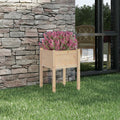 vidaXL Donica ogrodowa, 50x50x70 cm, lite drewno sosnowe