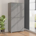 vidaXL Szafa HAMAR, jasnoszara, 89x50x180 cm, drewno sosnowe