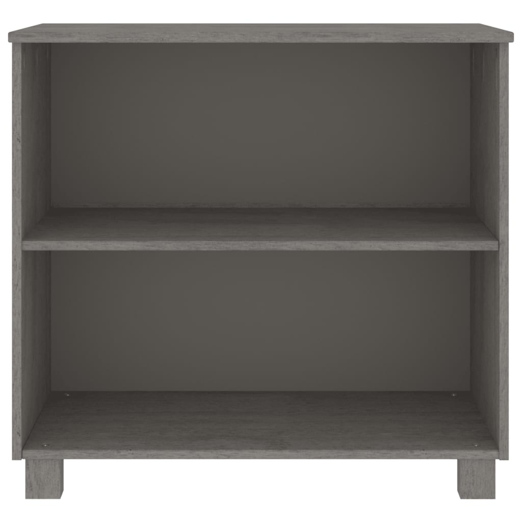 vidaXL Szafka HAMAR, jasnoszara, 85x35x80 cm, drewno sosnowe