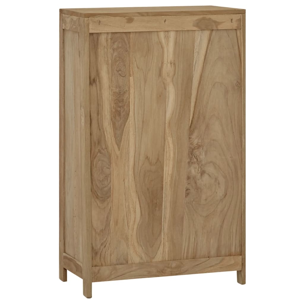 vidaXL Komoda, 55x30x90 cm, lite drewno tekowe