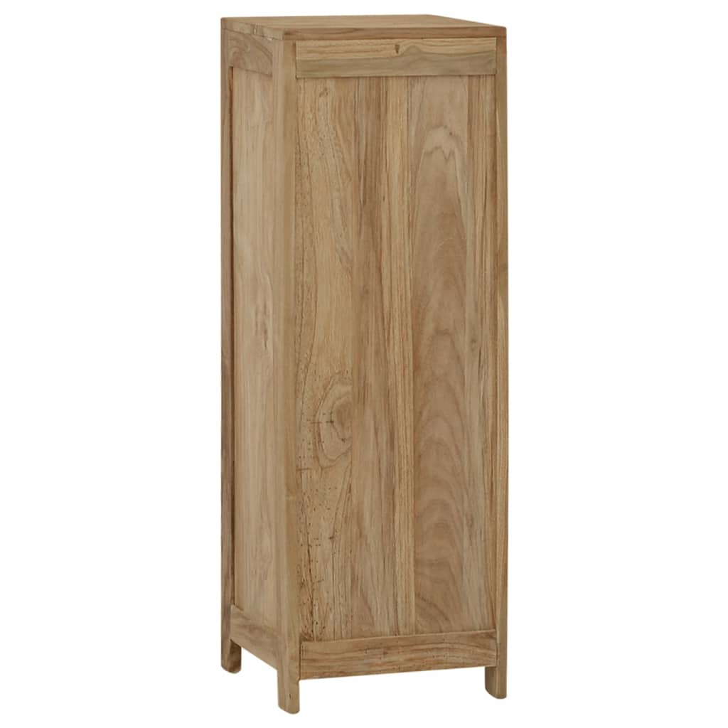 vidaXL Komoda, 30x30x90 cm, lite drewno tekowe
