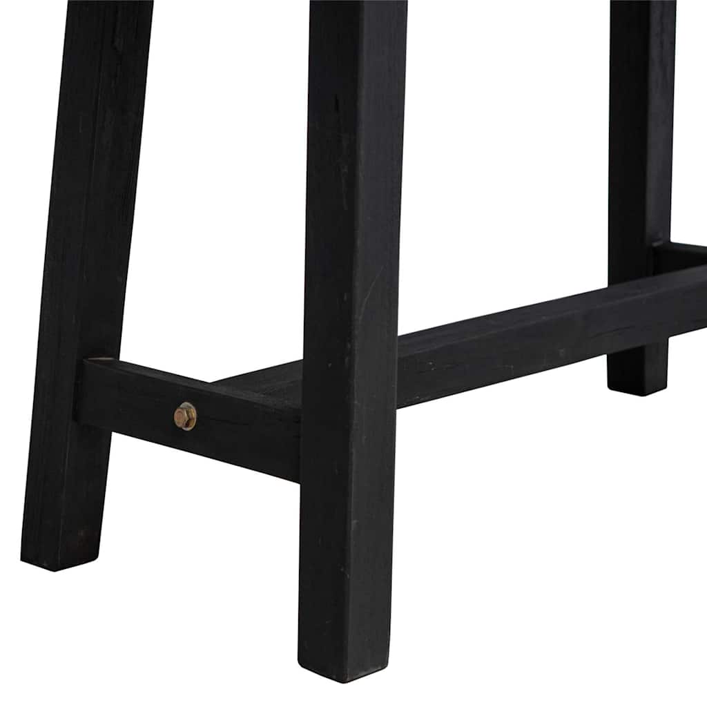 vidaXL Ławka, 80 cm, lite drewno tekowe
