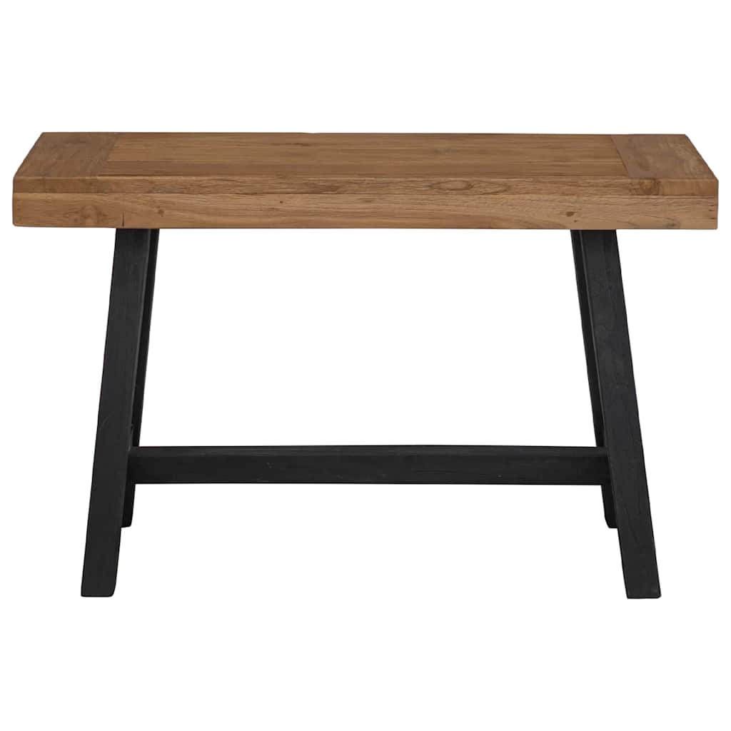 vidaXL Ławka, 110 cm, lite drewno tekowe