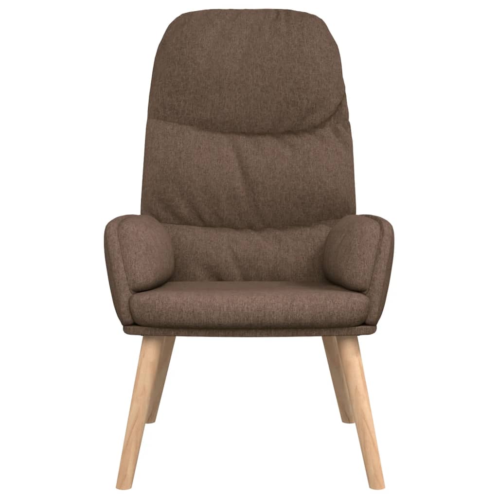 vidaXL Fotel, kolor taupe, obity tkaniną