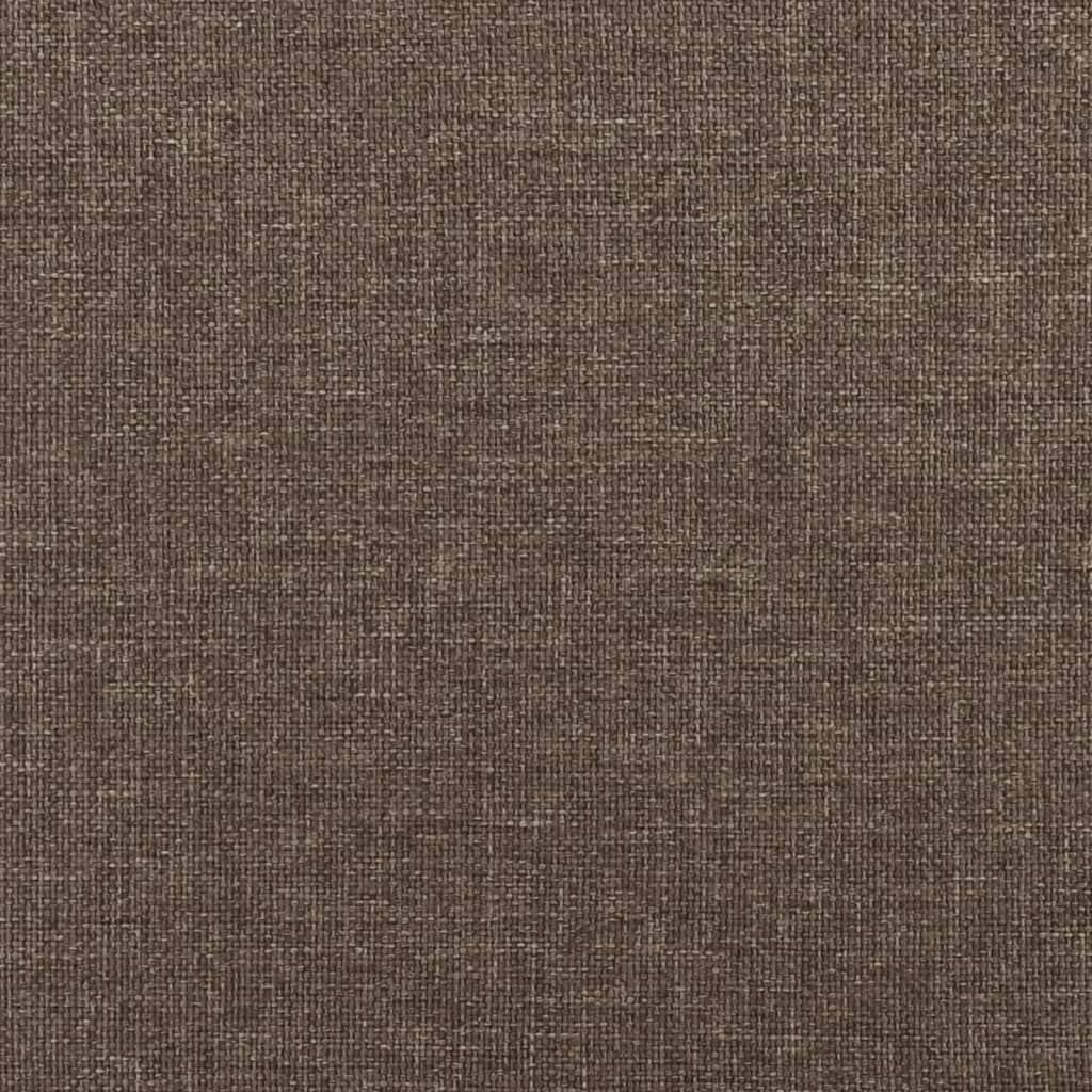 vidaXL Fotel, kolor taupe, obity tkaniną