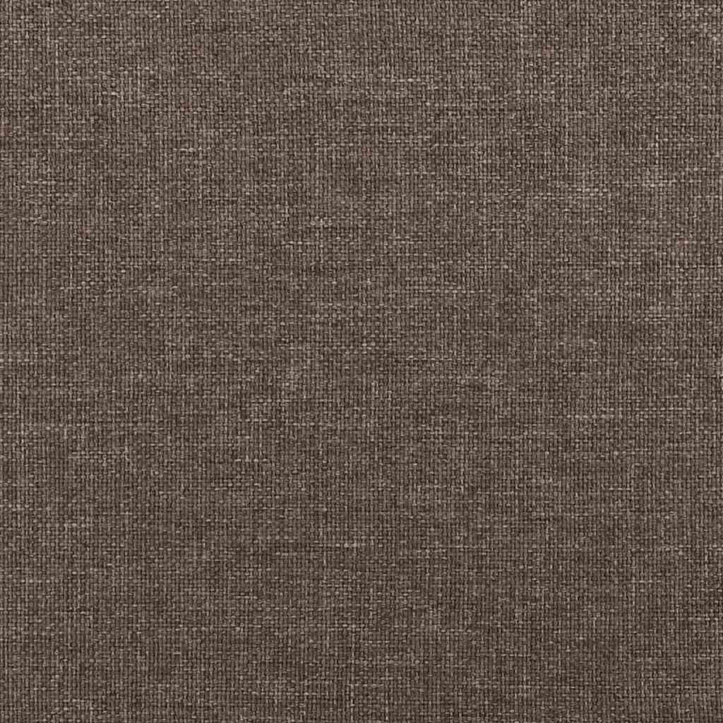 vidaXL Fotel, kolor taupe, obity tkaniną