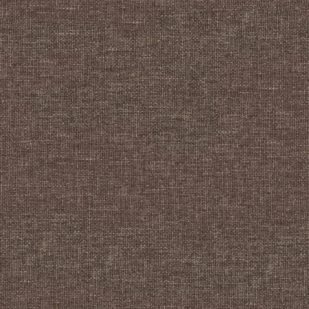 vidaXL Fotel bujany, kolor taupe, tapicerowany tkaniną