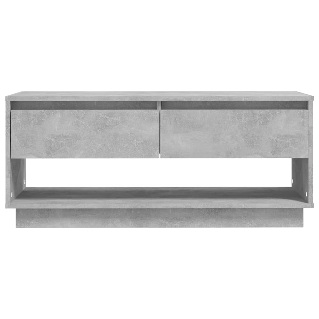 vidaXL Szafka pod TV, szarość betonu, 102x41x44 cm