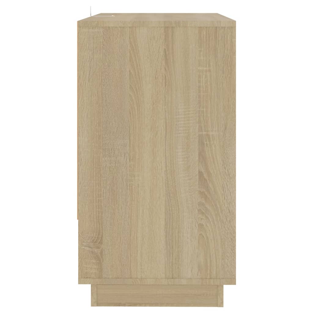 vidaXL Szafka, dąb sonoma, 70x41x75 cm, materiał drewnopochodny