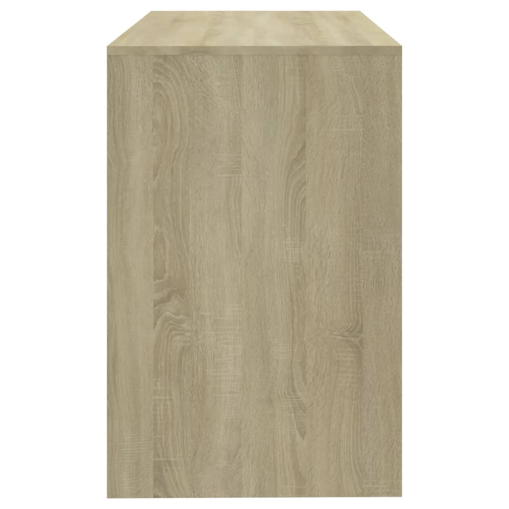 vidaXL Biurko, dąb sonoma, 101x50x76,5 cm, materiał drewnopochodny