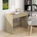 vidaXL Biurko, dąb sonoma, 101x50x76,5 cm, materiał drewnopochodny