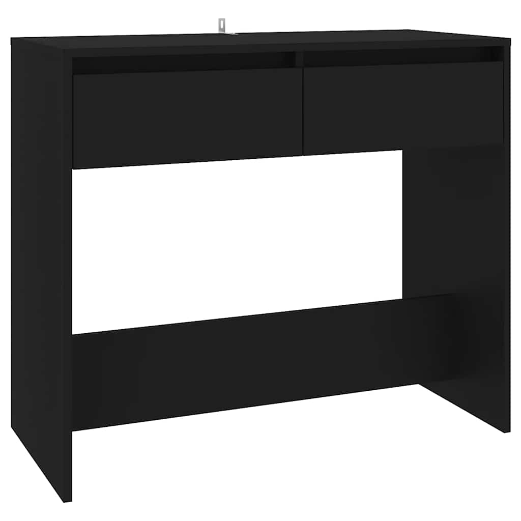 vidaXL Stolik konsolowy, czarny, 89x41x76,5 cm