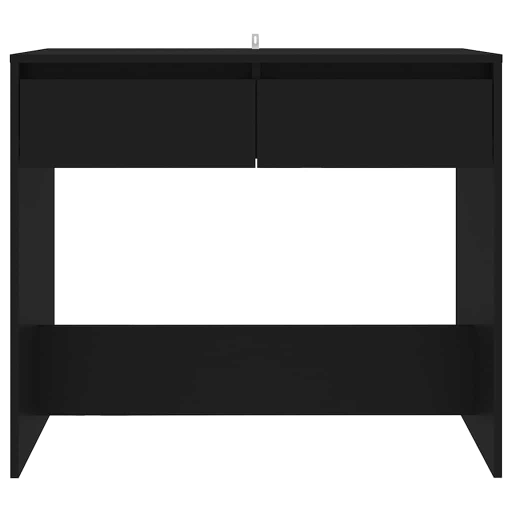 vidaXL Stolik konsolowy, czarny, 89x41x76,5 cm