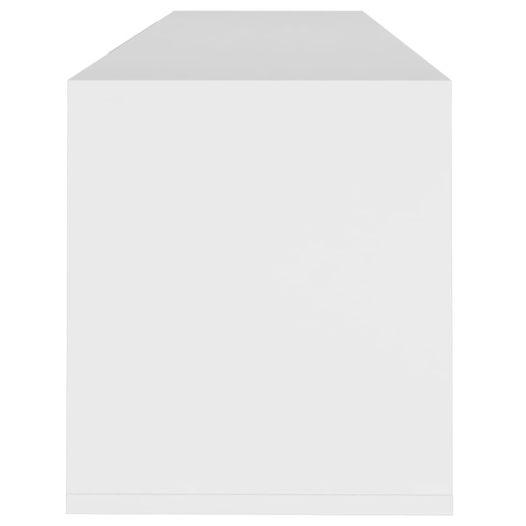 vidaXL Szafka pod TV, biała, 120x30x40,5 cm, materiał drewnopochodny