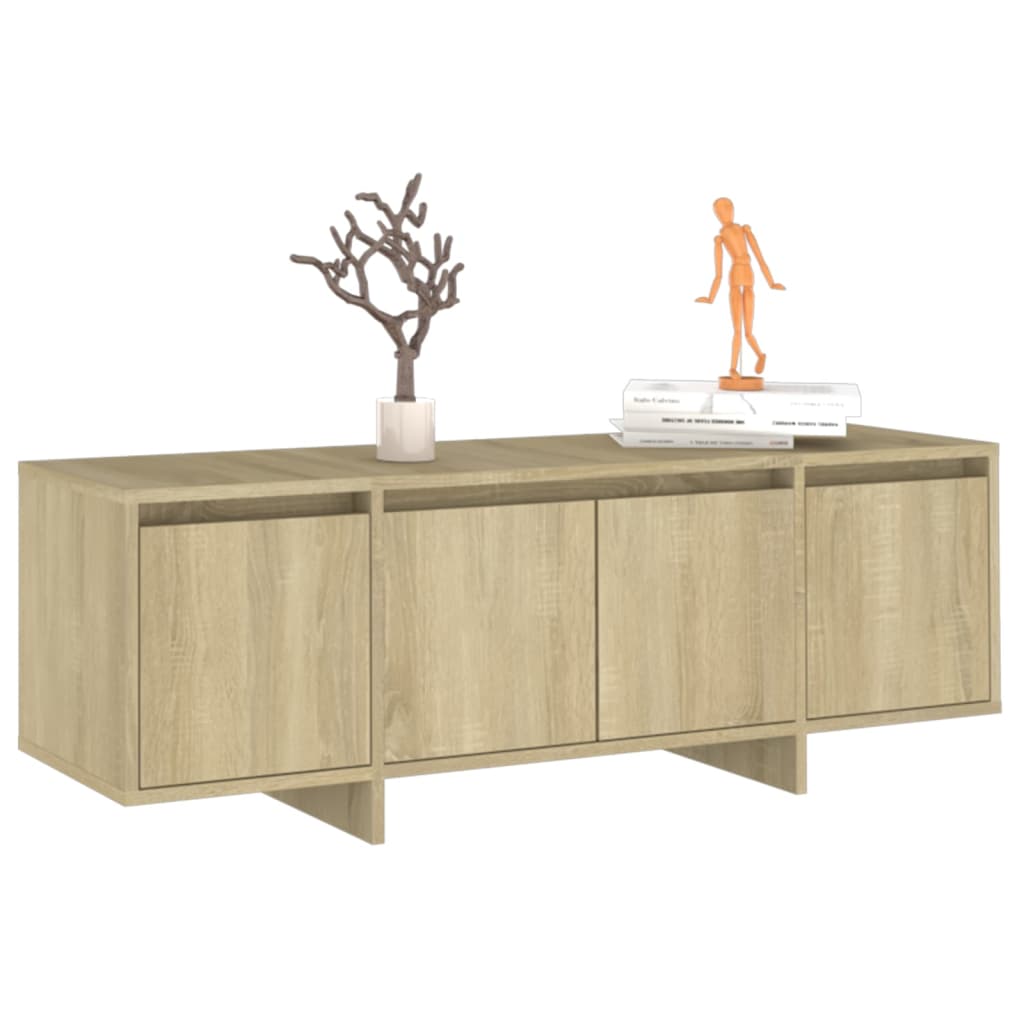 vidaXL Szafka pod TV, dąb sonoma, 120x30x40,5 cm