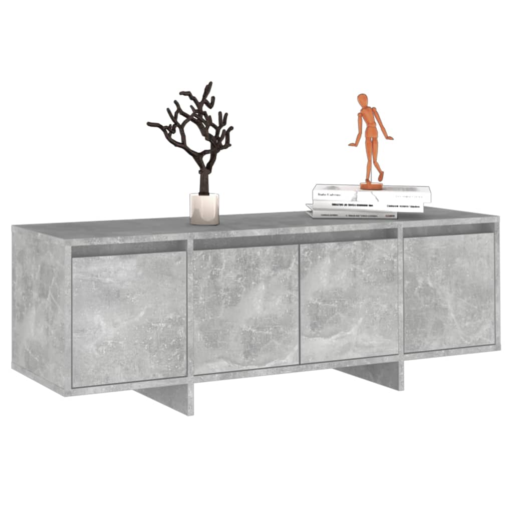 vidaXL Szafka pod TV, szarość betonu, 120x30x40,5 cm