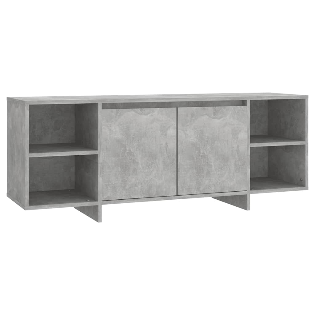 vidaXL Szafka pod TV, szarość betonu, 130x35x50 cm