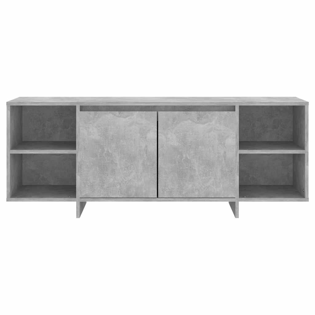 vidaXL Szafka pod TV, szarość betonu, 130x35x50 cm