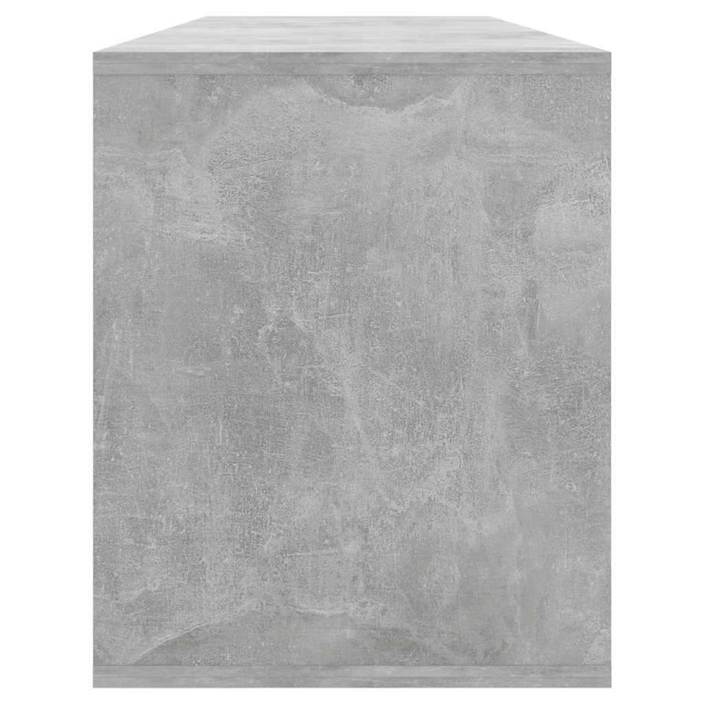 vidaXL Szafka pod TV, szarość betonu, 130x35x50 cm