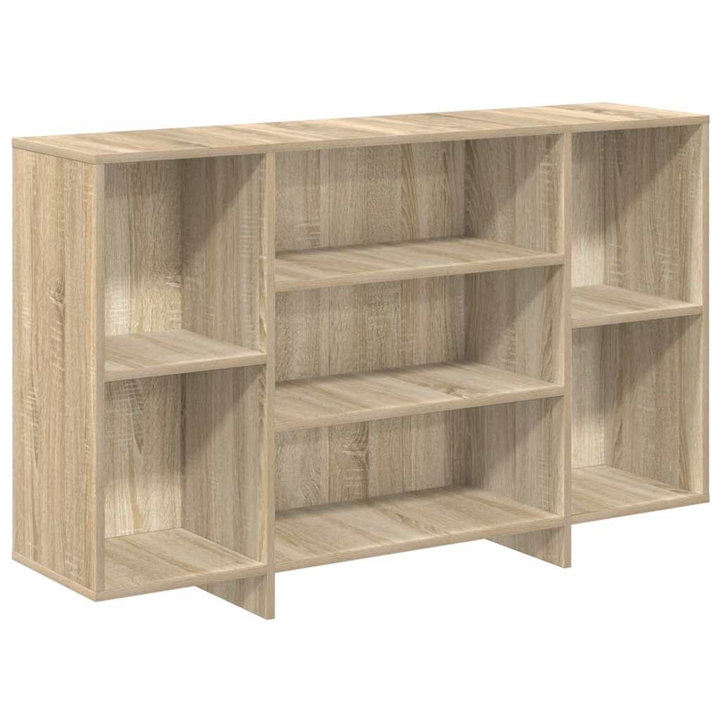 vidaXL Szafka, dąb sonoma, 120x30x75 cm, materiał drewnopochodny