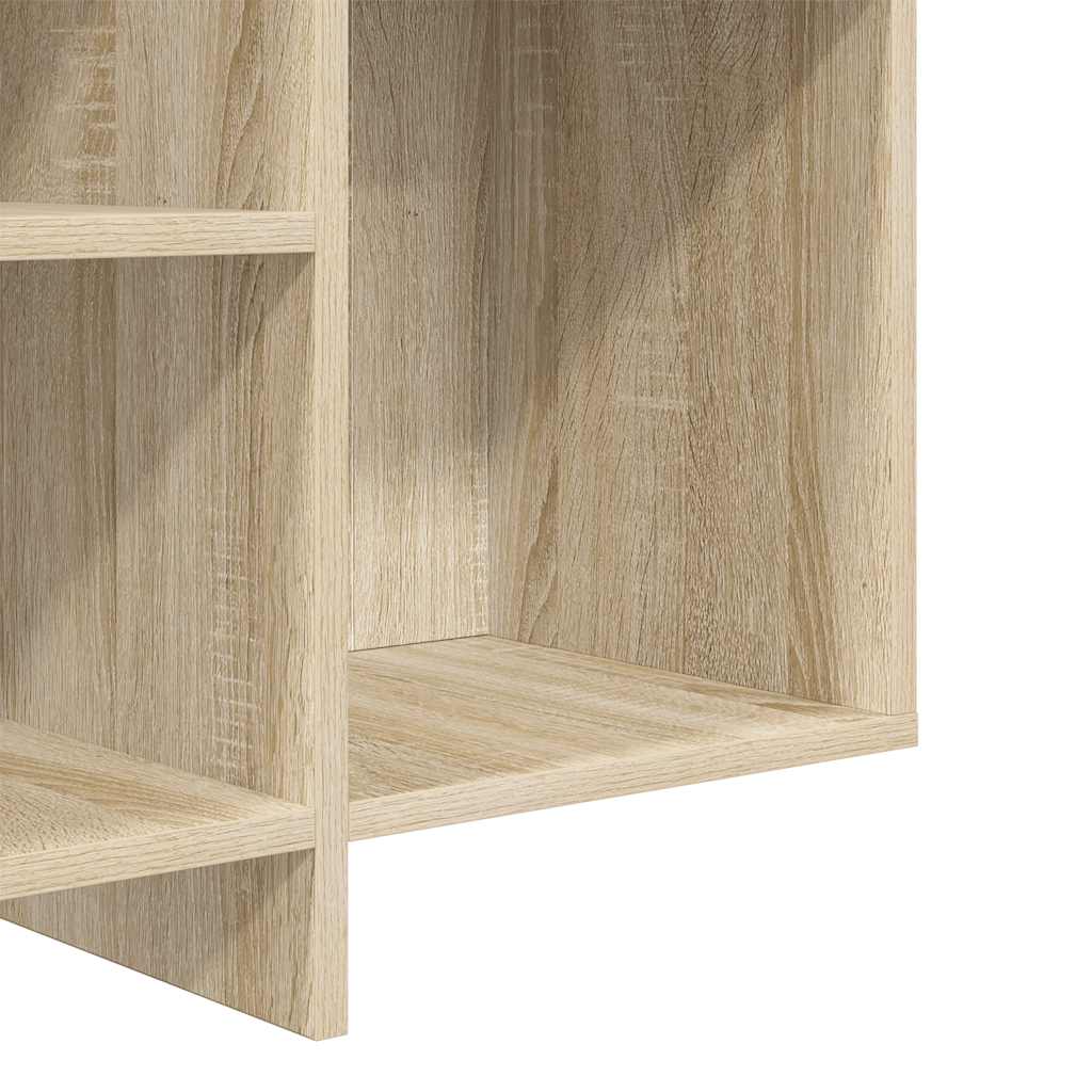 vidaXL Szafka, dąb sonoma, 120x30x75 cm, materiał drewnopochodny
