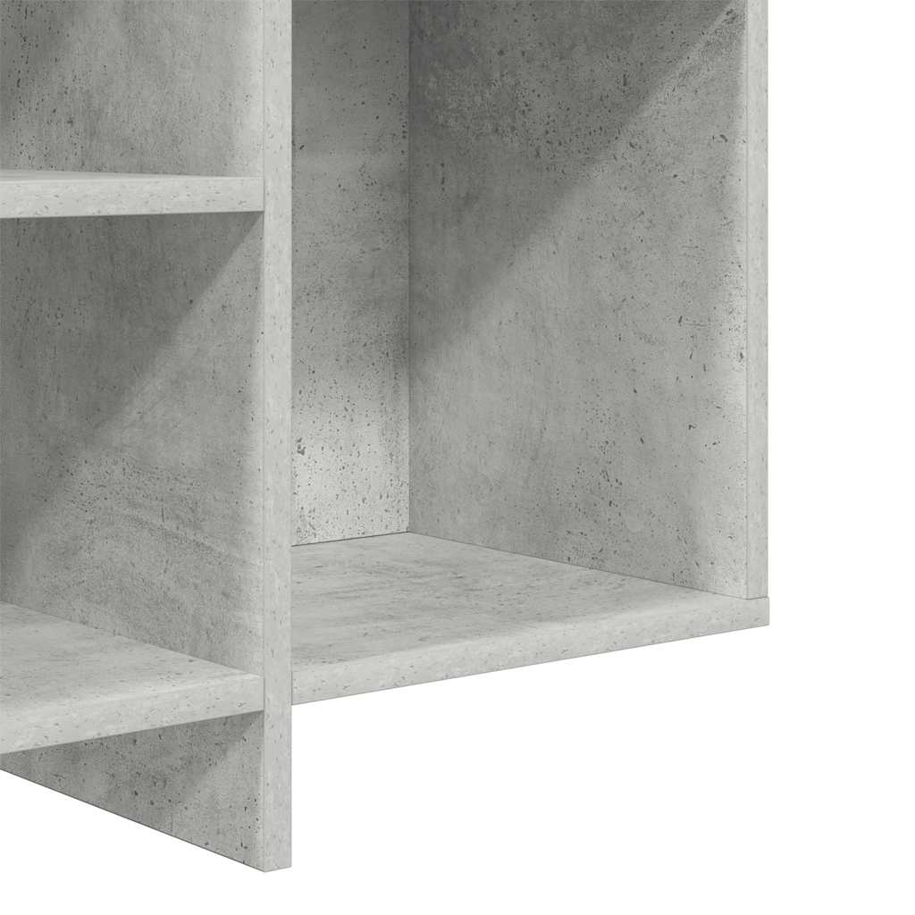 vidaXL Szafka, szarość betonu, 120x30x75 cm, materiał drewnopochodny