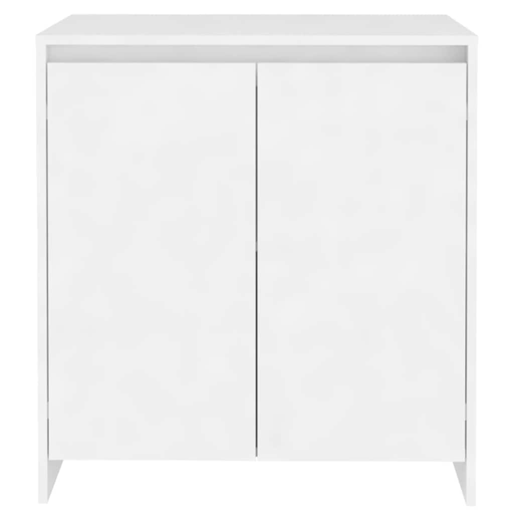 vidaXL Szafka, biała, 70x41x75 cm, materiał drewnopochodny