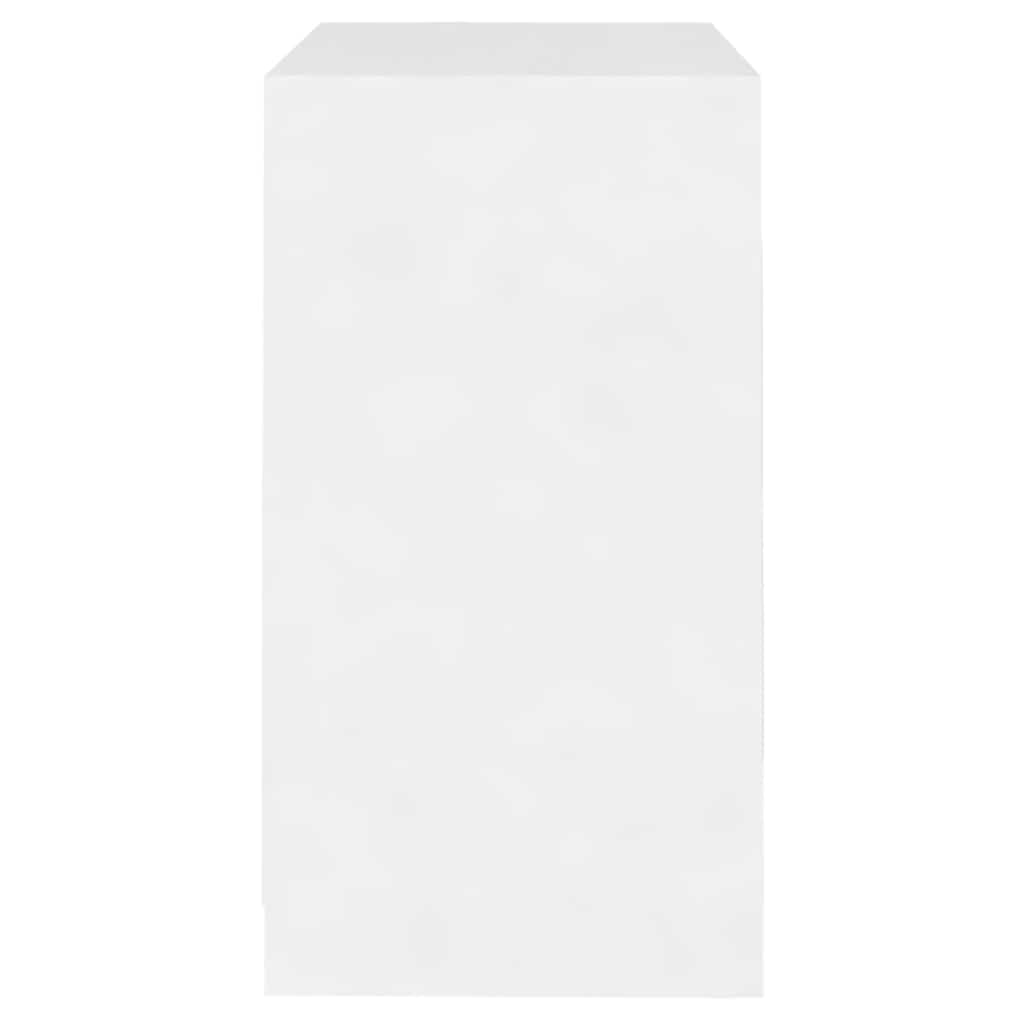 vidaXL Szafka, biała, 70x41x75 cm, materiał drewnopochodny