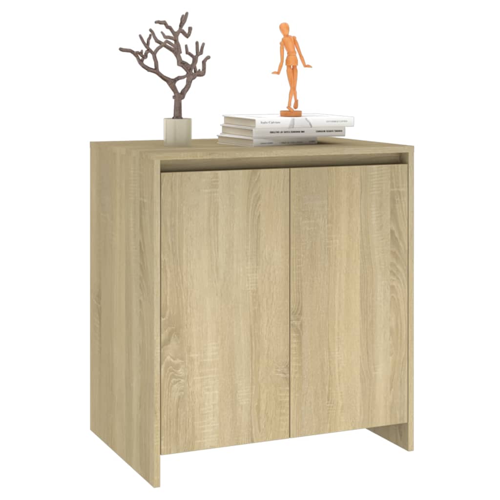 vidaXL Szafka, dąb sonoma, 70x41x75 cm, materiał drewnopochodny