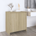 vidaXL Szafka, dąb sonoma, 70x41x75 cm, materiał drewnopochodny