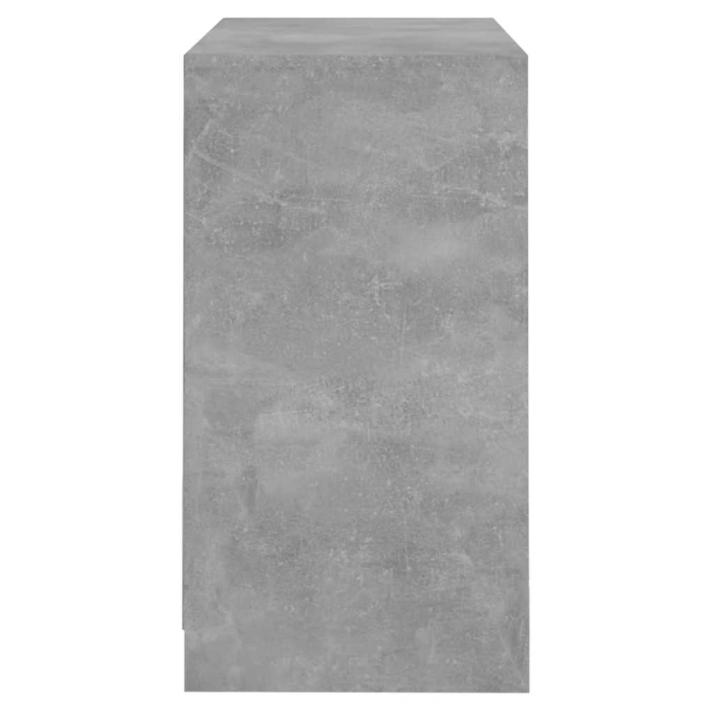 vidaXL Szafka, szarość betonu, 70x41x75 cm, materiał drewnopochodny