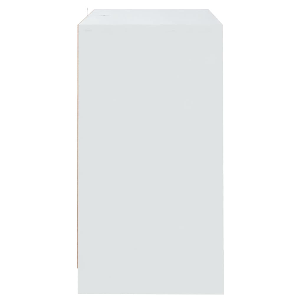 vidaXL Komoda, biała, 70x41x75 cm, materiał drewnopochodny